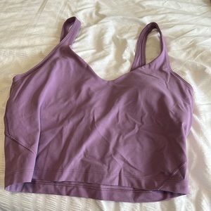 wisteria purple align tank
